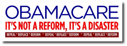 Obamacare, Disaster Not Reform, medium