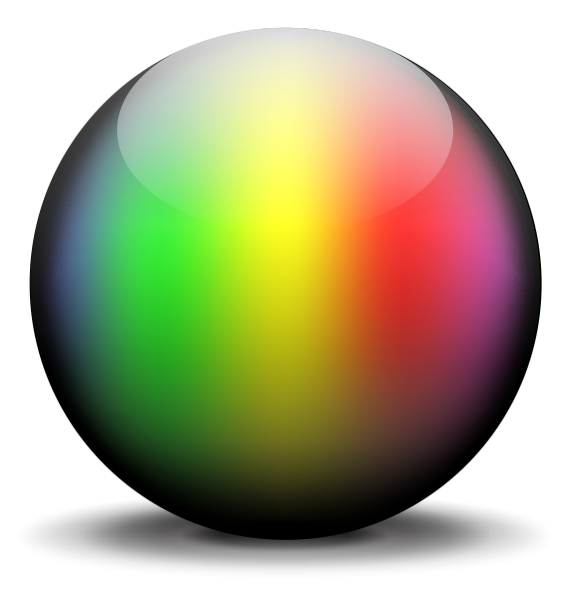 colored sphere