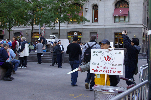 The Only Real 'Workers' at OccupyWallStreet, I