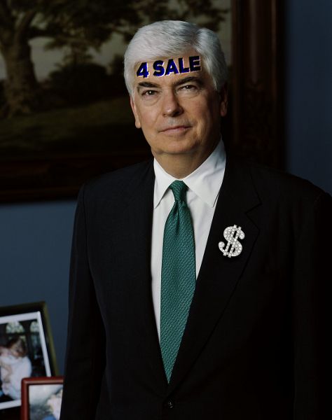 Chris &quot;Buy Me&quot; Dodd, a Stain on the Hallowed Halls of Congress Pictures, Images and Photos