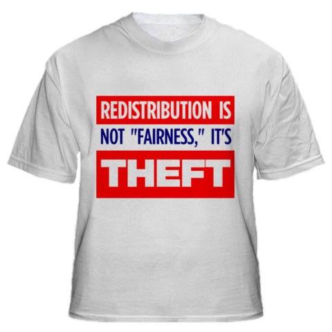 Redistribution is Theft