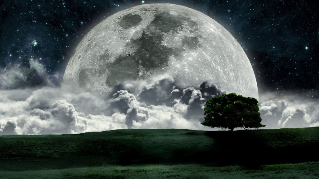 desktop wallpaper moonlight. Moonlight Wallpaper