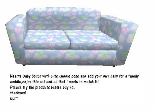 Heart Baby Couch