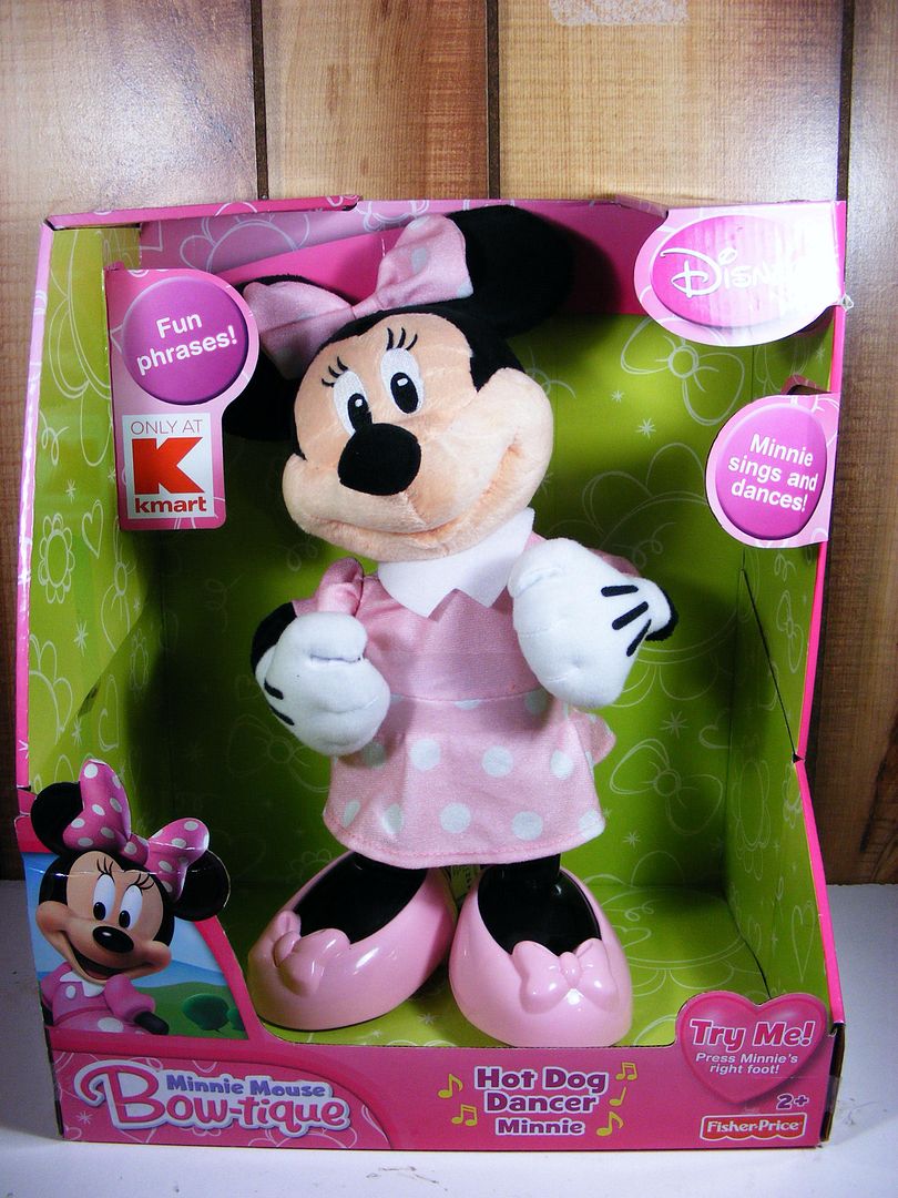 minnie mouse hot dog dance toy