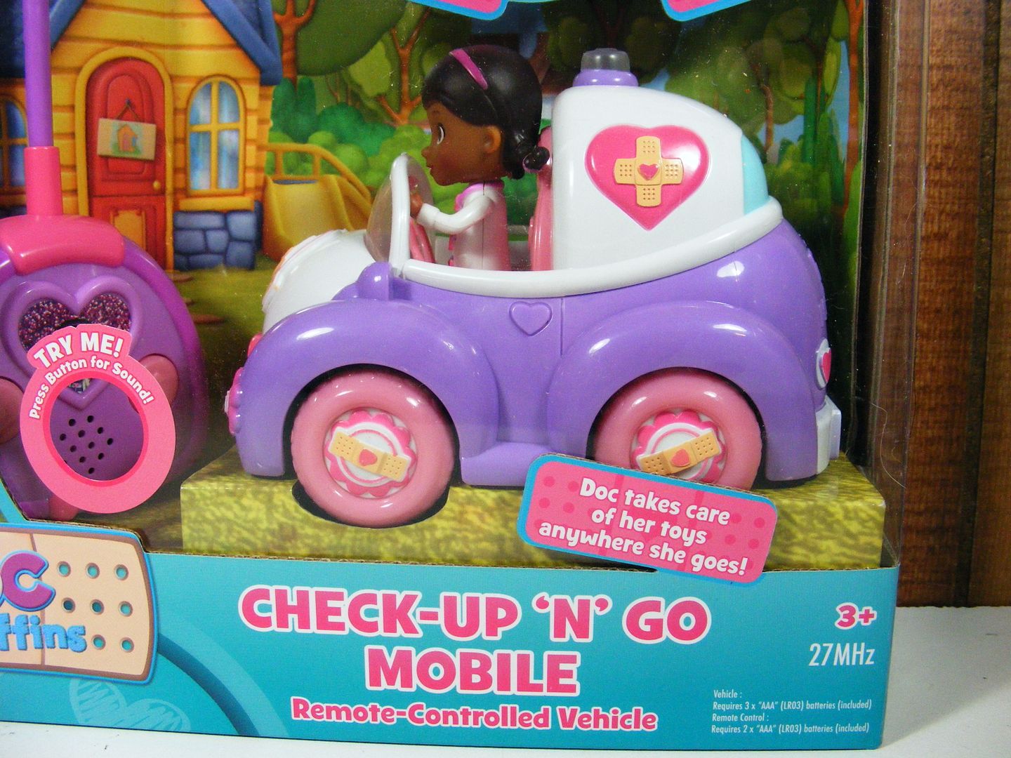 doc mcstuffins check up cart