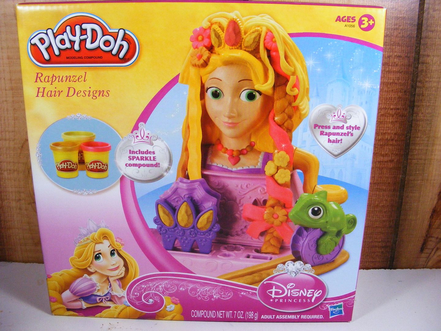 play doh rapunzel hair designs