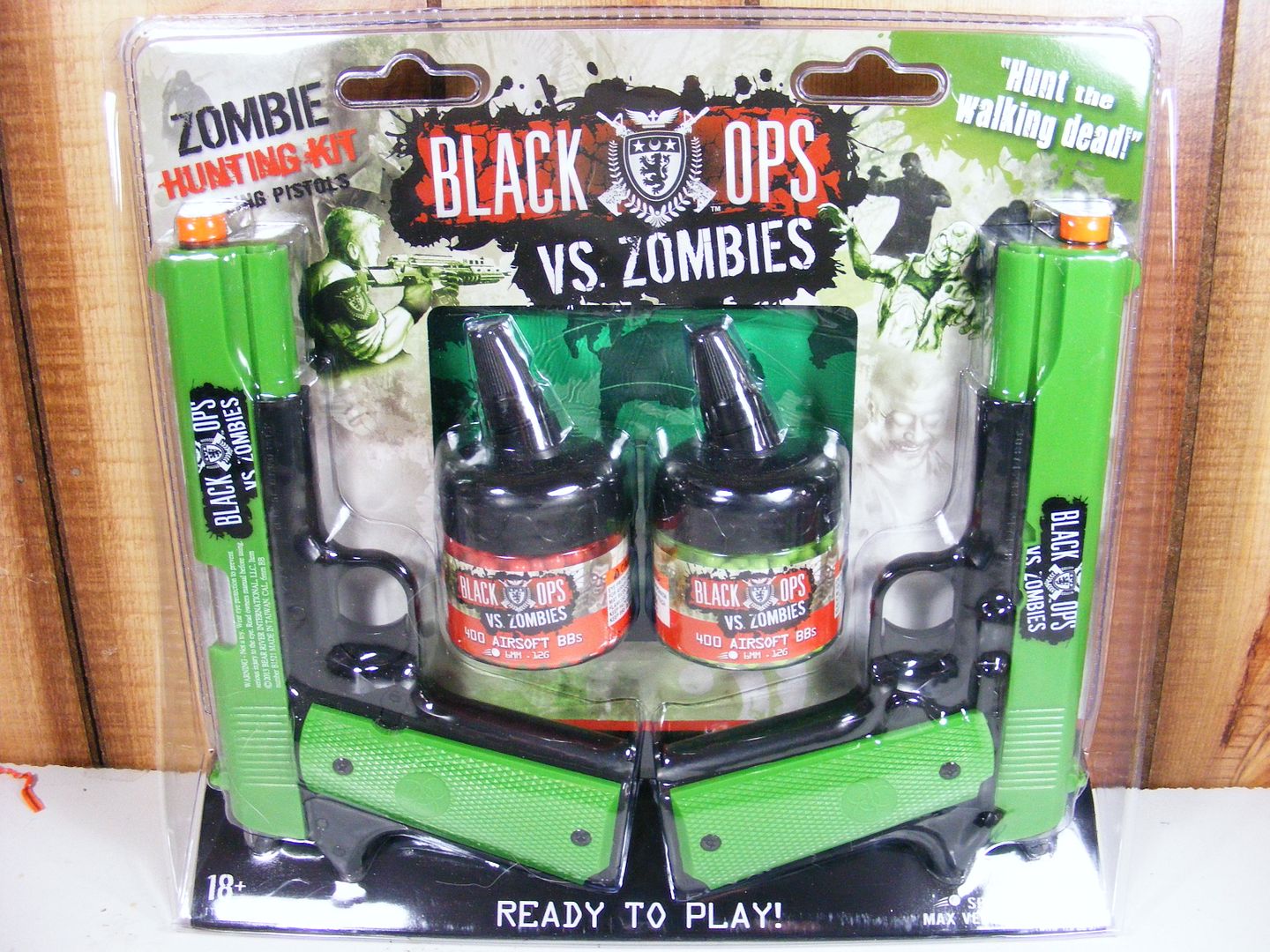 2 Black Ops vs Zombies Airsoft Pistols & BBs Hunting eBay