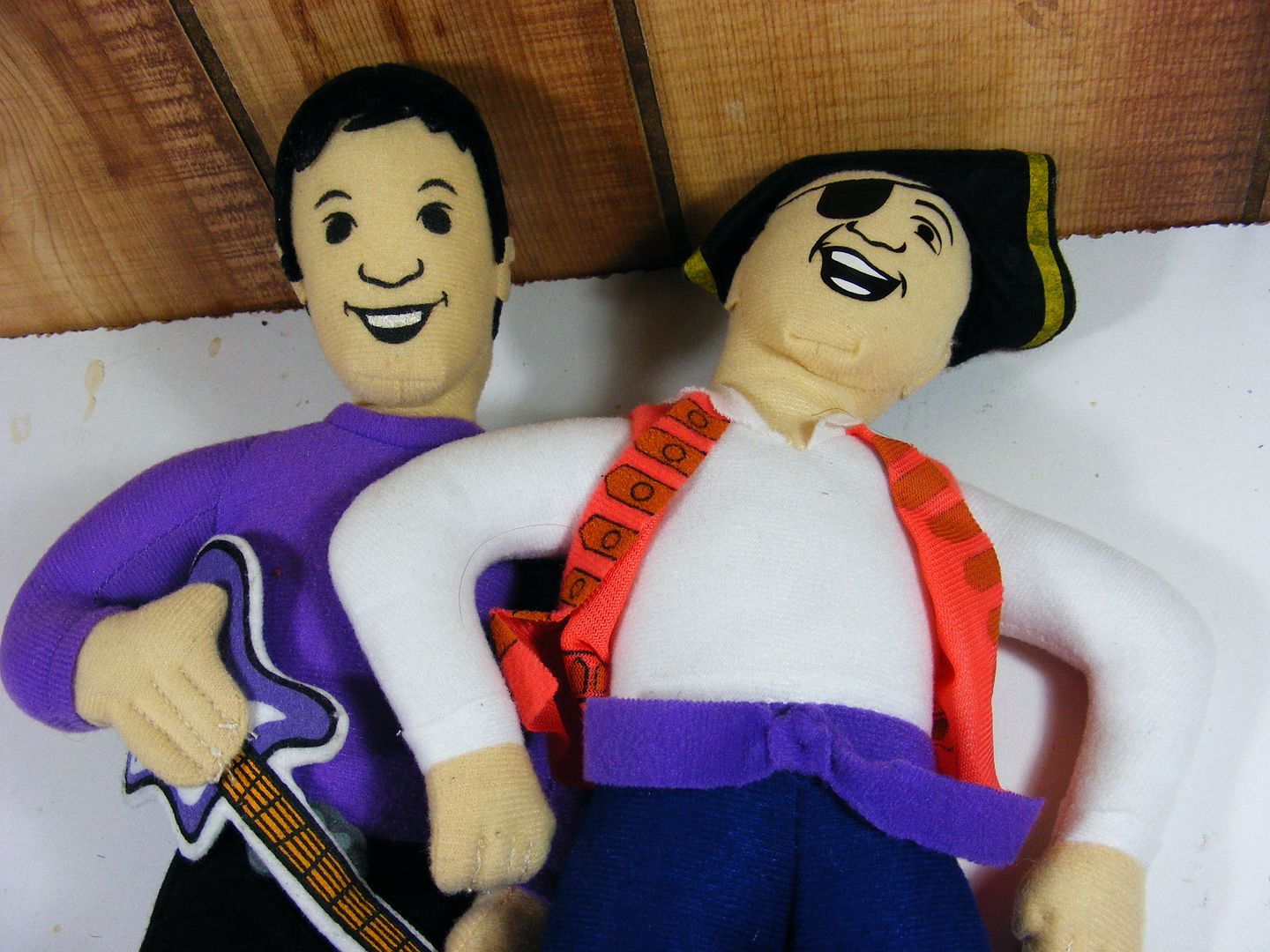 the wiggles plush dolls