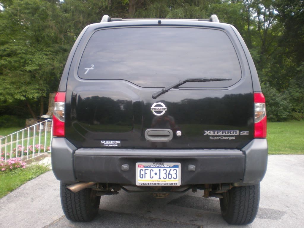 2002 Nissan xterra rear bumper #3