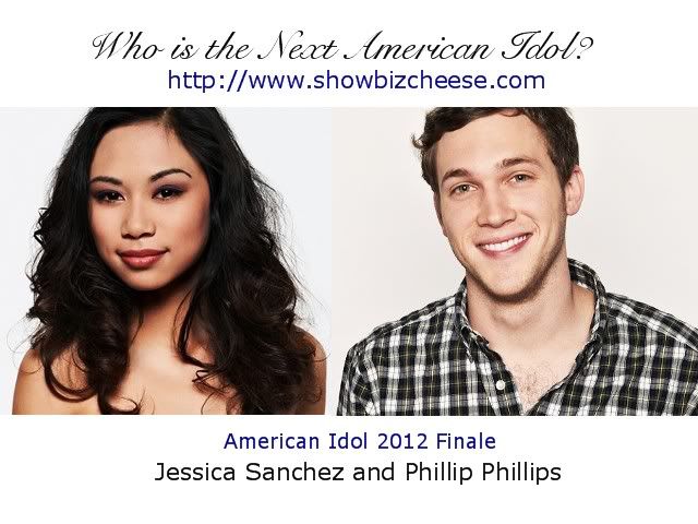 American Idol 2012, Jessica Sanchez, Phillip Phillips, American Idol 2012 Finals, Top 2