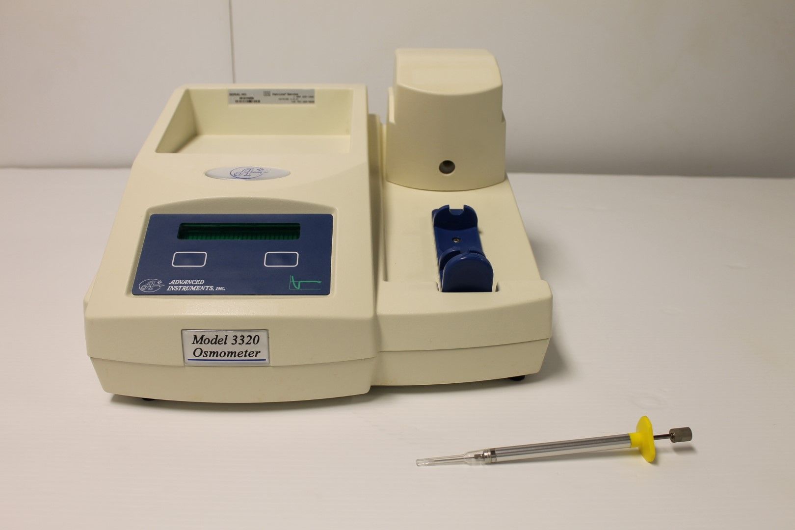 Advanced instruments osmometer 3320 manual