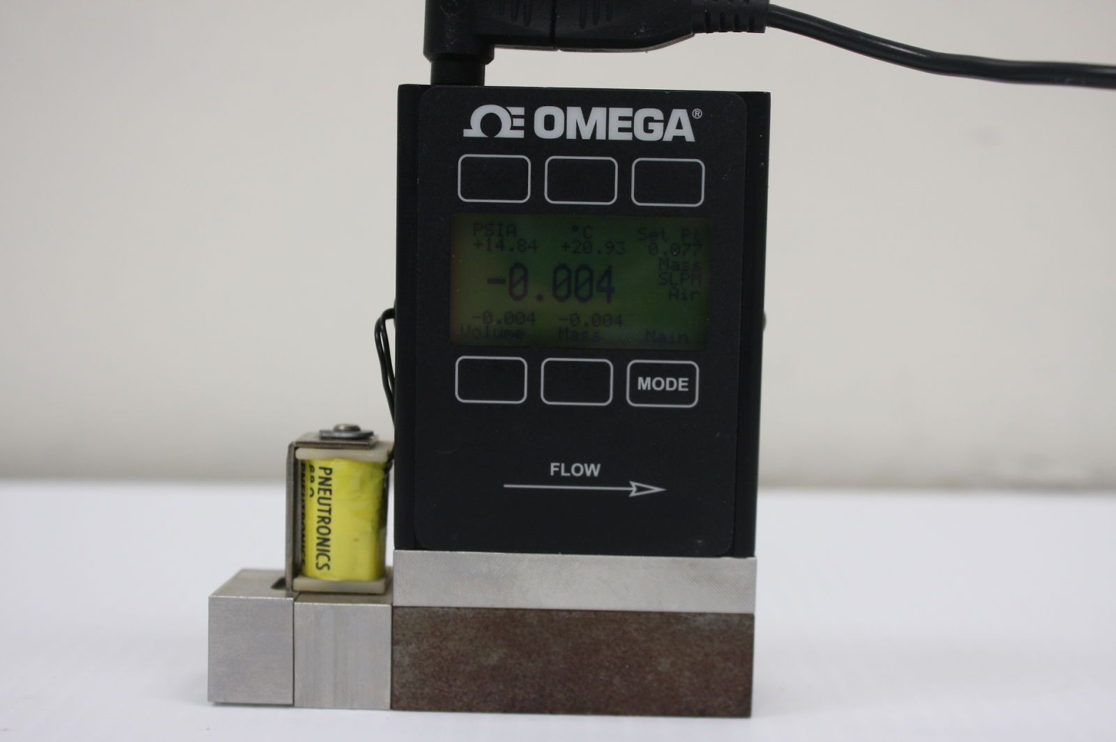 Omega FMA2605A Mass Flow Meter SN 27391 eBay
