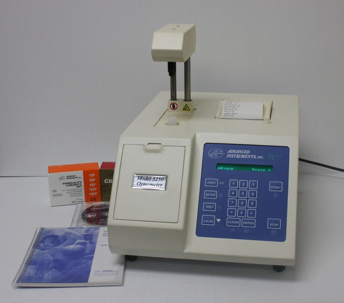 Advanced Instruments 3250 Osmometer Manual