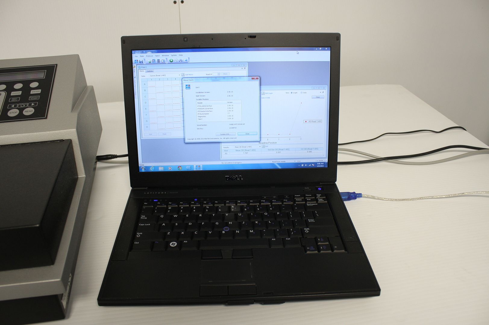 Lonza Biotek ELX808LBS ELX808 Absorbance Microplate Reader with newest