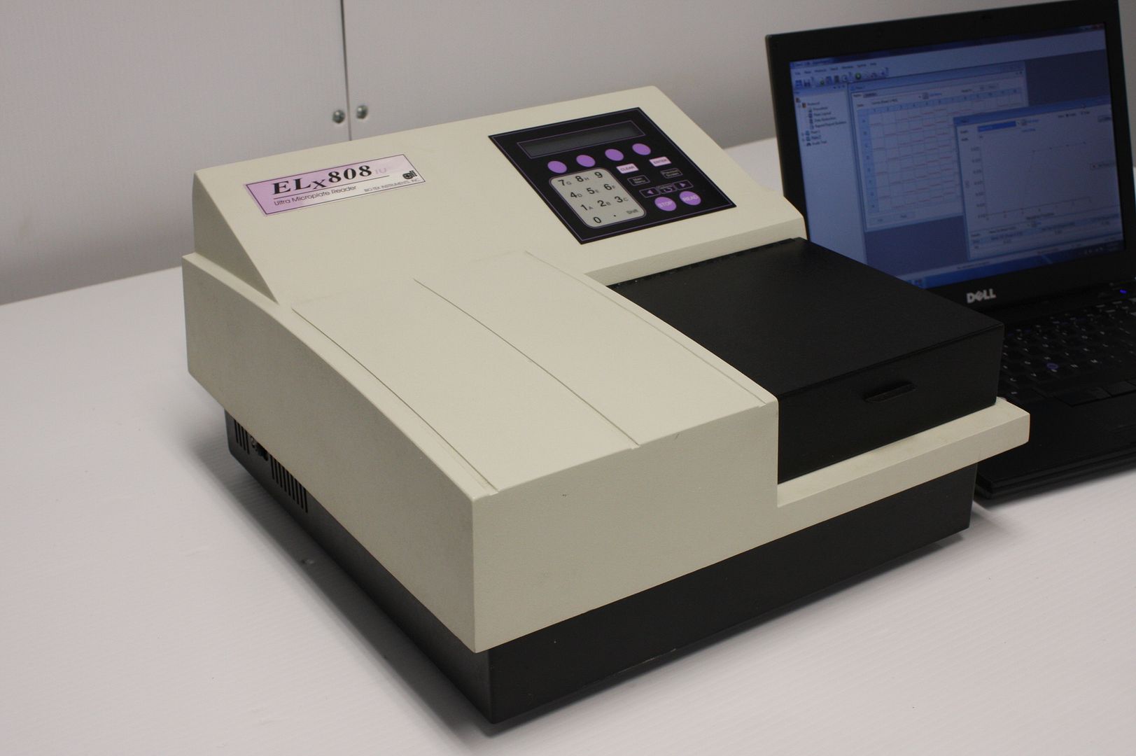 Tested- Bio-Tek Biotek ELx808UV ELX808IU Ultra Microplate Reader