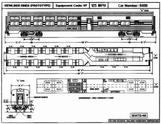 Amtrak Drawings, Tech Documents & Photos