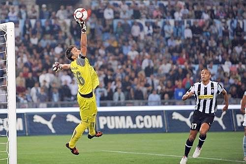 Trezeguet marcava em Roma frente à Lazio