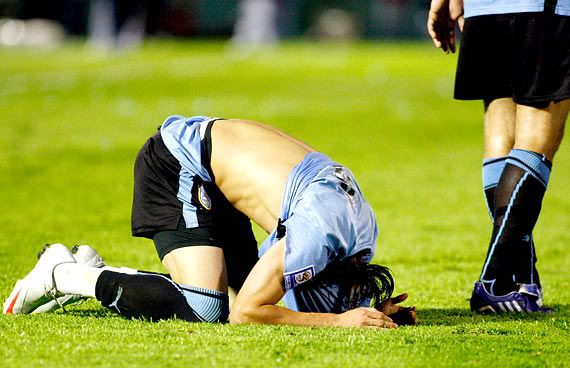 Uruguai jogará 3º playoff seguido - ganhou da Austrália para 2002, perdeu para 2006