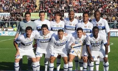 Onze do Inter em Livorno
