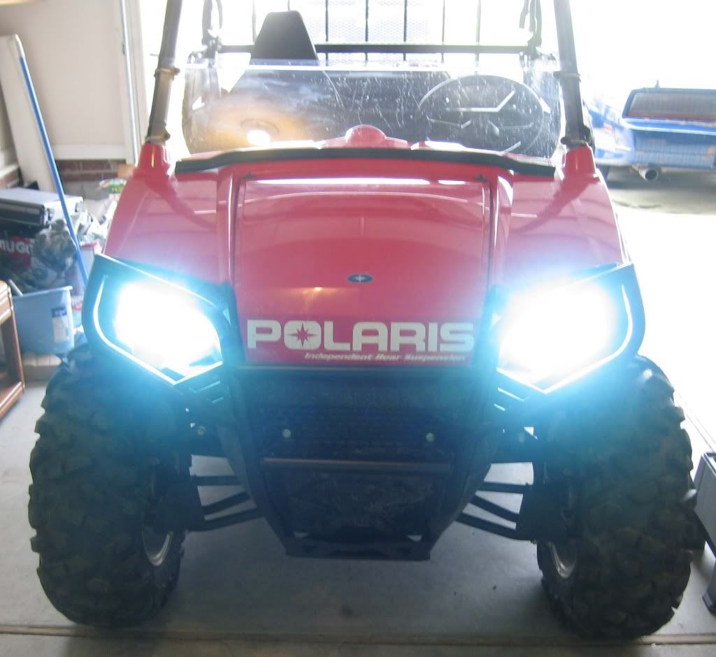 HID Lights PRC Polaris Ranger Club