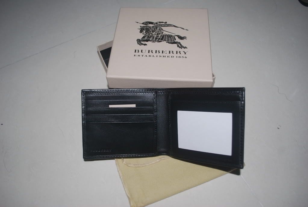 burberry id wallet men