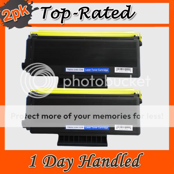 more choices 3 pk replacement brother tn650 toner cartridge 3 pk 