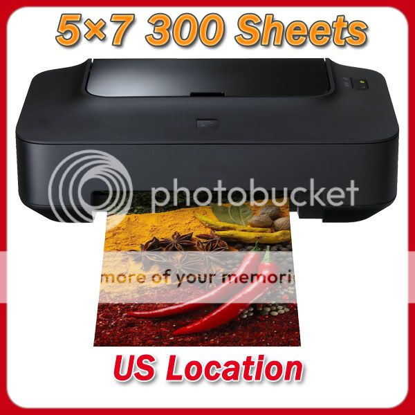 300 premium Photo Paper 5x7 180g Glossy high quality  