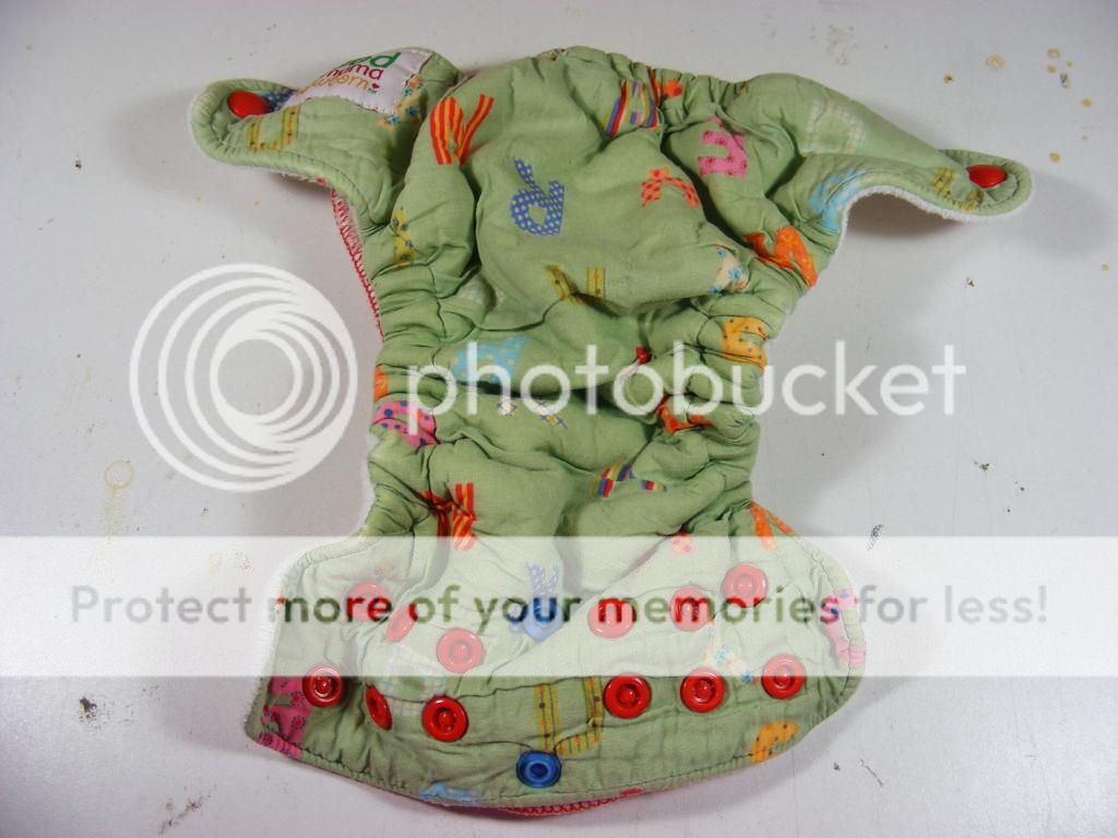 Goodmama Alpha Patch Fitted Newborn Cloth Diaper Insert  