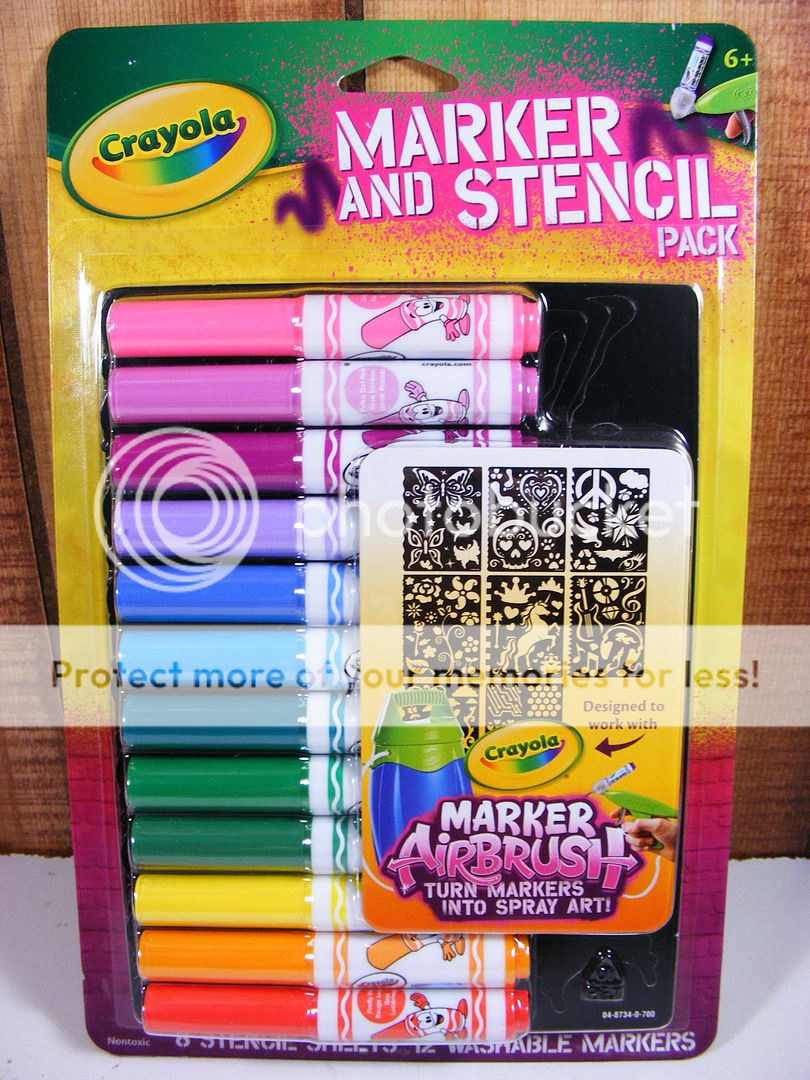 Crayola Marker Airbrush Kit 10