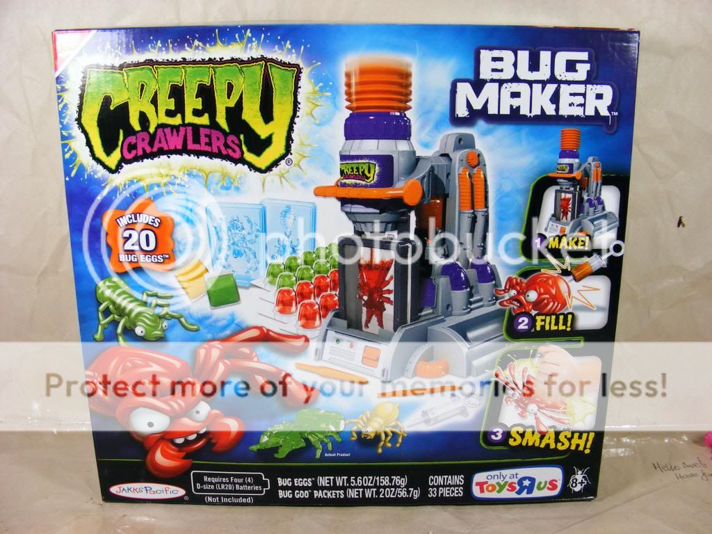 Creepy Crawlers BUG MAKER Kit Playset w/20 BUG EGGS NEW | eBay