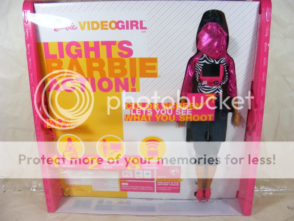 Barbie Video Girl AA Doll Camera Camcorder New Black African American