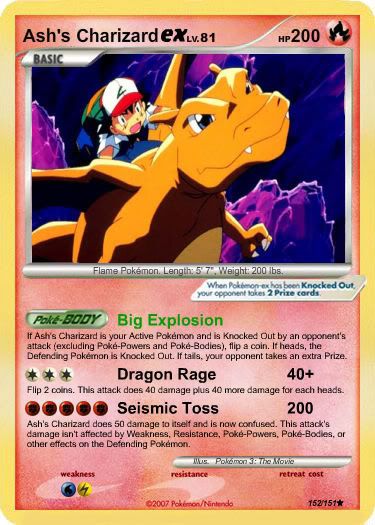 [PokeCommunity.com] Fake cards I made for my little siblings