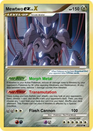 [PokeCommunity.com] Fake cards I made for my little siblings