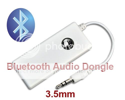   5mm A2DP Stereo Audio Dongle Transmitter for iPod  PC  