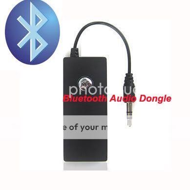 mini Bluetooth 3.5mm A2DP Stereo Audio Dongle Transmitter （black 