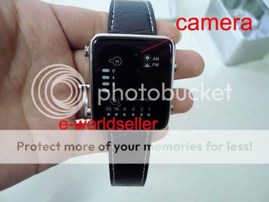 NEW hidden LED Watch SPY Camera DVR,waterproof camera,take vedio/photo 