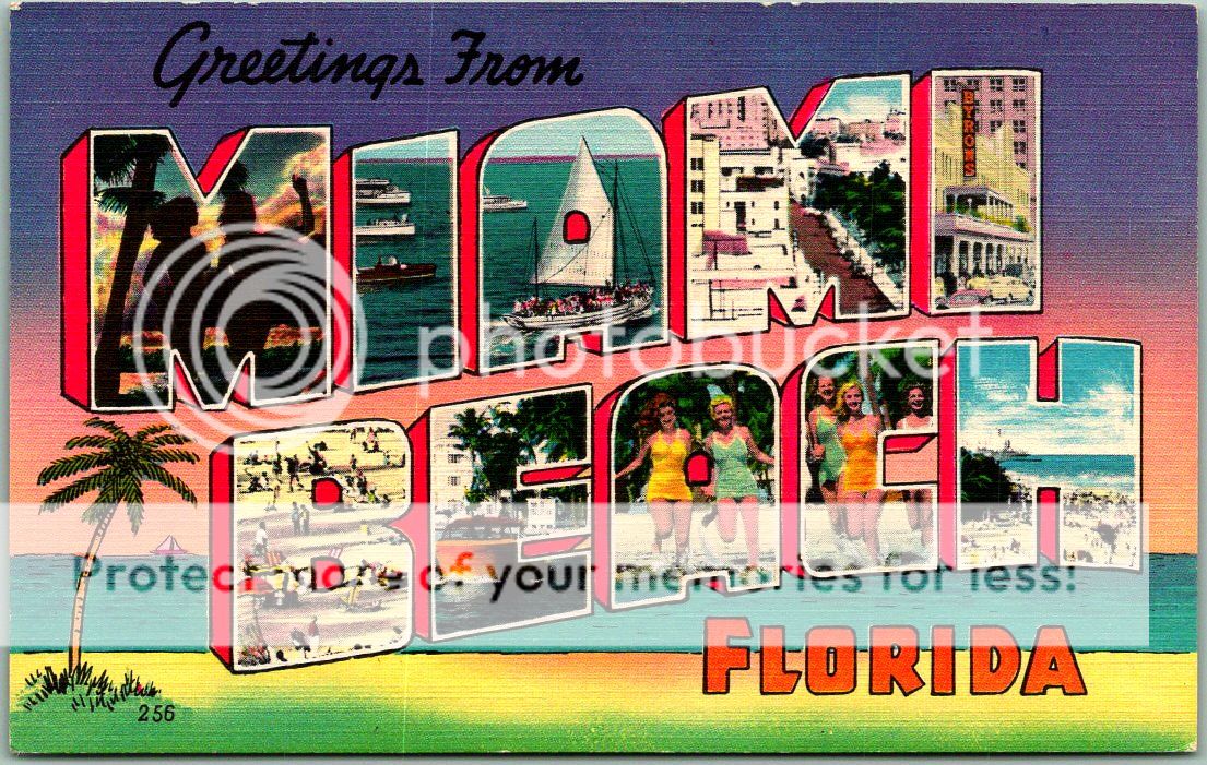 H19 SEABOARD COAST LINE /'FLORIDA SPECIAL/'/' POST-CARD GOOD CONDITION