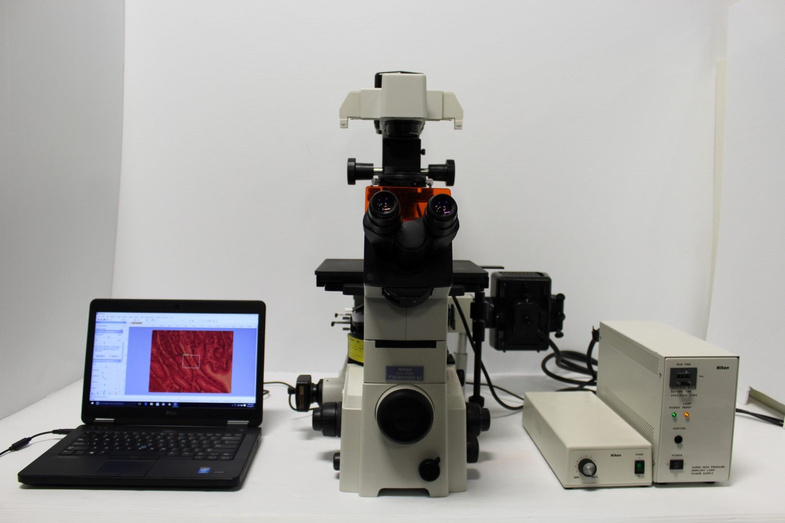 NIkon Eclipse, TE2000-U Inverted Microscope Pred. to Ti-U TI2 - - Lab ...